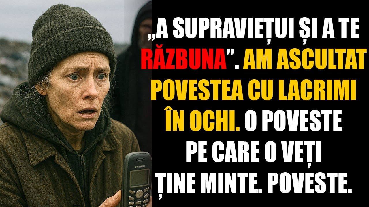 „A SUPRAVIEȚUI ȘI A TE RĂZBUNA”. Am ascultat povestea cu lacrimi în ochi. O poveste pe care o veți