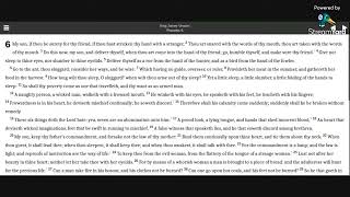 Proverbs 6 KJV (audio with text)