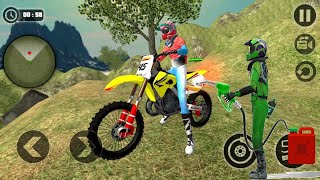uphill offroad simulator new sport motor bike racing android gameplay#uphilloffroadmotorbike screenshot 4