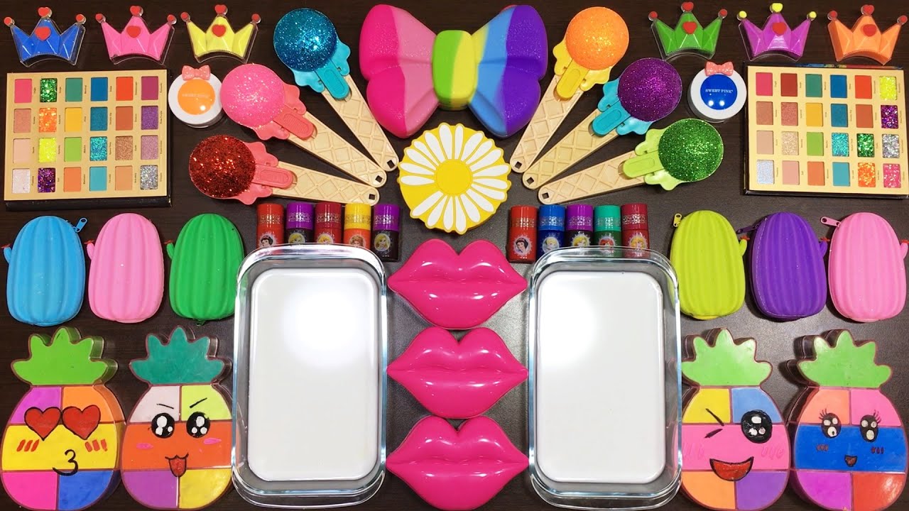 Mixing Makeup and Floam into Slime ASMR! Satisfying Slime Videos #22