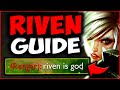 HOW TO WIN EVERY GAME AS RIVEN (Challenger Riven Guide) - League of Legends