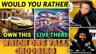 INTHECLUTCH REACTS TO WOULD YOU RATHER LUXURY LIFE EDITION