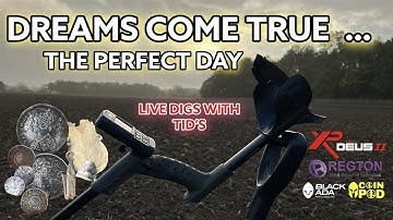 SHOCKING RARE TREASURES FOUND😮 !!! METAL DETECTING UK LIVE DIGS Dream Day Bucket Listers