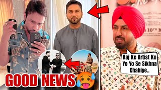 GIPPY GREWAL AGAIN TALKS ABOUT HONEY SINGH | COMPRO SONG YO YO X ALFAAZ | GOOD NEWS FROM YO YO