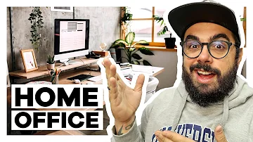 Como montar um quarto home office?