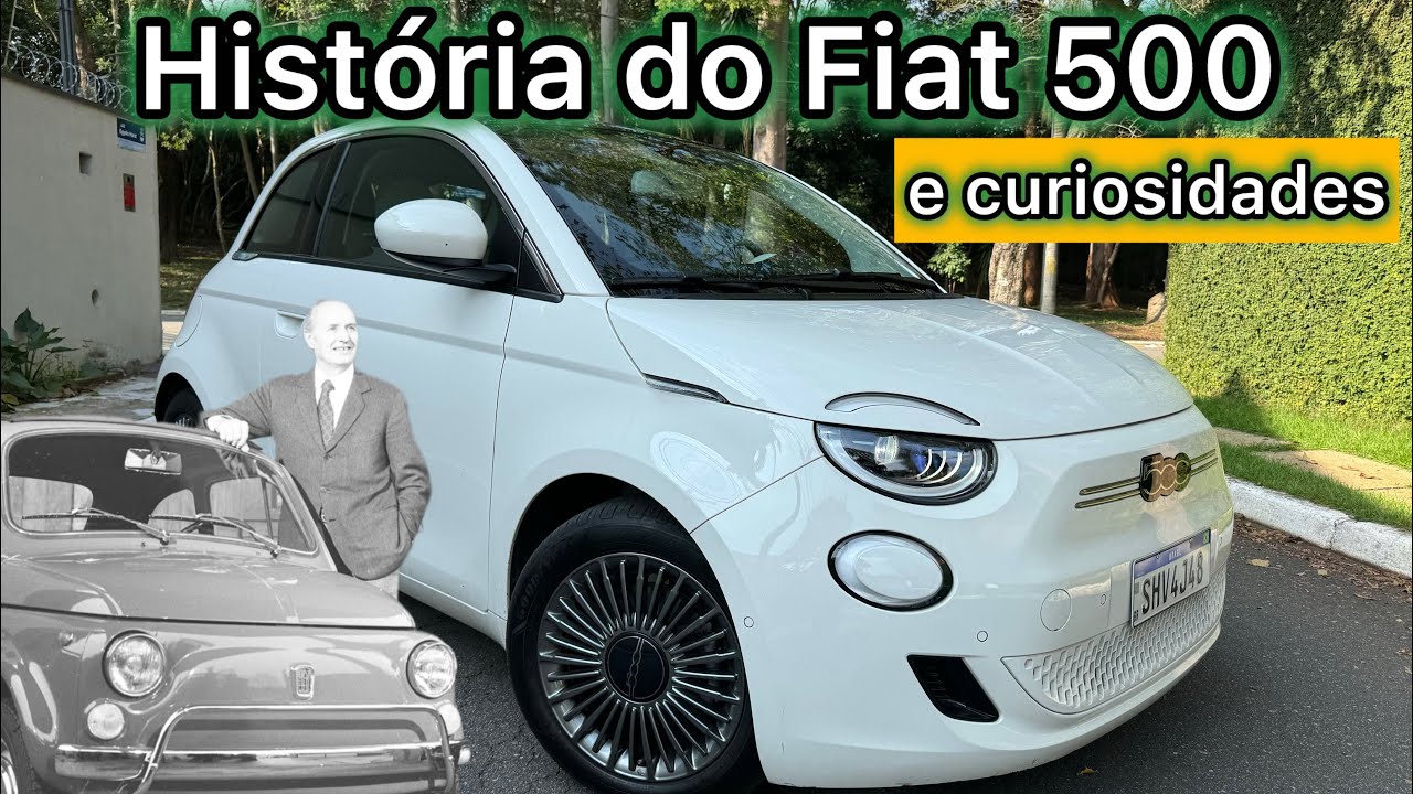 HISTÓRIA E CURIOSIDADES DO FIAT 500 - o carro mais charmoso da história da marca