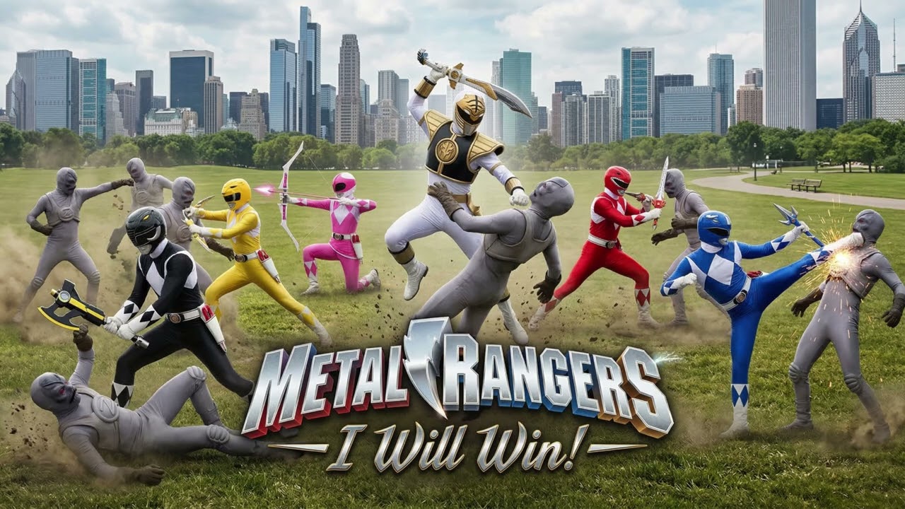 Metal Rangers - I Will Win! Power Rangers Metal! #powerrangers #mightymorphinpowerrangers #metal