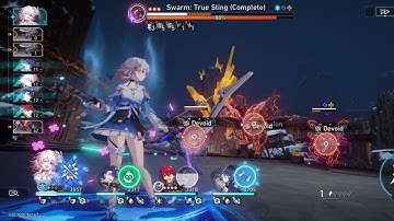 Nihility, 4* only, no healer | Swarm disaster, Difficulty 5 | Honkai: Star rail