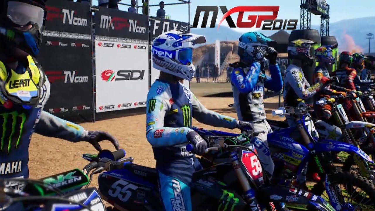 MXGP 2019 - MX2 Career Mode Longplay Realistic Difficulty - YouTube