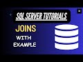SQL tutorial for beginner | SQL JOINS tutorial | Example for beginner of Joins | Joins in SQL