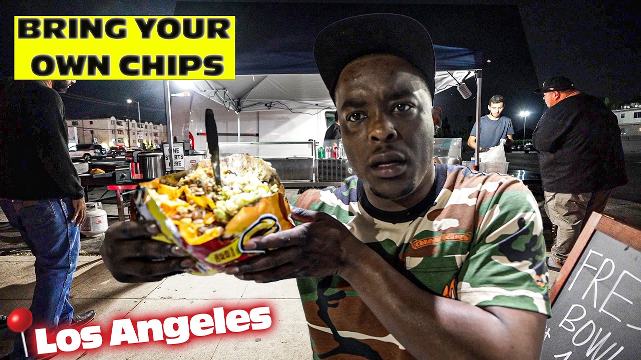 I Tried The Craziest Food Spot In LA | You Had To Bring Your Own Chips?!