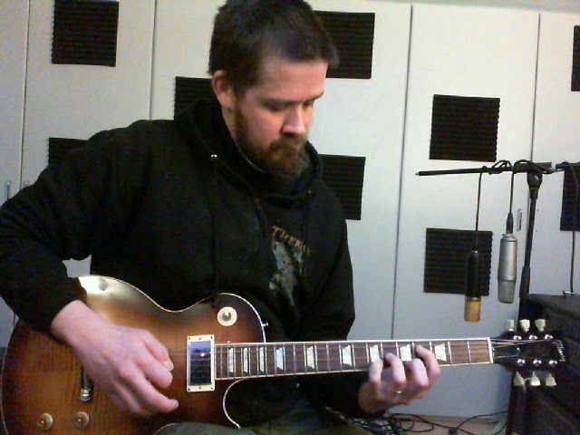 NOwaxx pickups Baritonator test - shred & clean