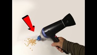 How to Make a Vacuum Cleaner From a Hair Dryer