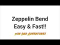 Zeppelin Bend: Fastest and Easiest way to tie it.