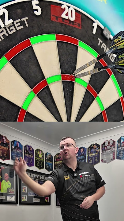 When I hit my first 180 with the MVG Evo X darts