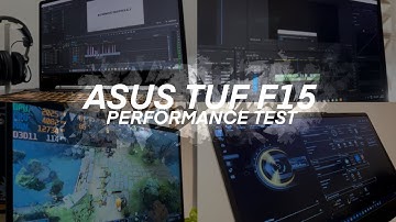 ASUS TUF F15 PERFORMANCE TEST! (Gaming, Editing, Battery Life and Exporting)