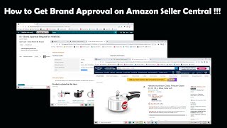 How to Get Brand Approval on Amazon Seller Central !!!