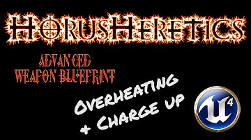 HH Advanced Weapon Blueprint for Unreal Engine 4: Overheat And Charge Preview