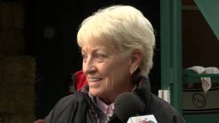 Gina DePasquale Asst  Trainer Always Dreaming 5 10 2017