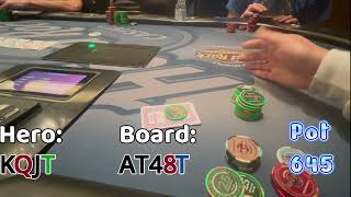 Pockets FOURS?!?!  Are you $&!ing kidding me?!? PLO CASH vlog