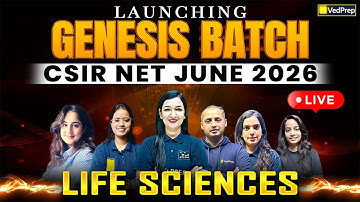 Launching Genesis Batch | CSIR NET June 2026 Life Sciences 🔥 Live Batch | Complete Preparation