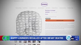 Boppy loungers recalled after infant deaths