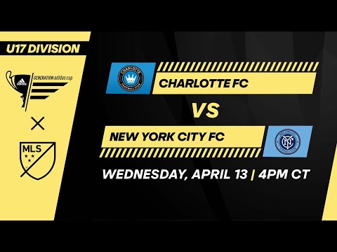 U17 GA Cup: Charlotte FC vs New York City FC | April 13, 2022 | FULL GAME