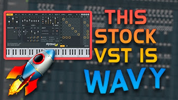 MAKE WAVY BEATS WITH FL STUDIO STOCK PLUGINS | Sytrus VST Tutorial (Free Stock Plugin)