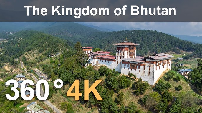 The Kingdom of Bhutan - Aerial poster