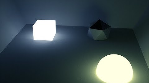 Blender Cycles Tutorial - Lights!
