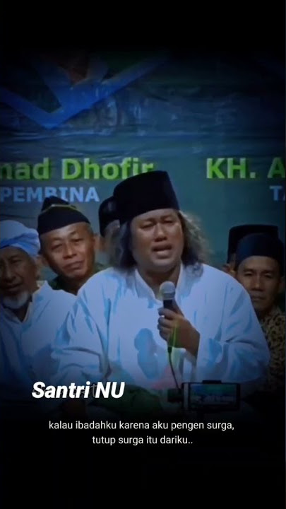 Syair Rabi'ah Al-Adawiyah || Gus Muwafiq