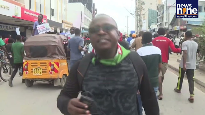 Kenyan Anti-Government Protesters Rally In Mombasa And Nairobi | News9
