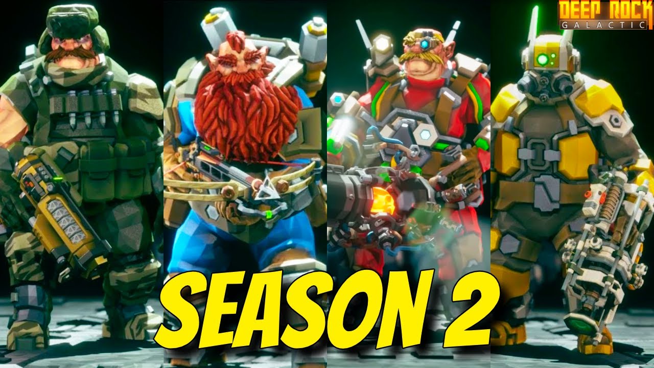 Deep Rock Galactic Season 2: New Weapons, Performance Pass, And More - GameSpot