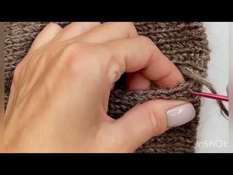 Mattress Stitch (Side Seam)