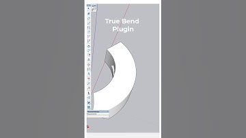 True Bend plugin! SketchUp Tutorial #ModelingMagic