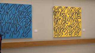 Famous artists gift transforms University Hospitals hallway into healing art gallery