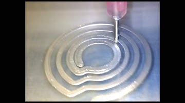 Hyrel 3D - Varialble Width Conductive Paste Extrusion