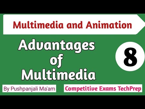 Lec - 1.8 Advantages Of Multimedia In Hindi