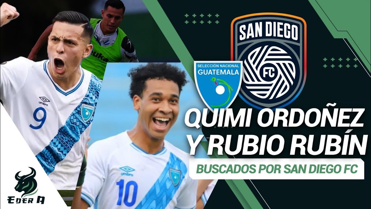 🇺🇸🇬🇹san Diego Fc Nuevo Equipo De La Mls Quiere A Rubio RubÍn Y 