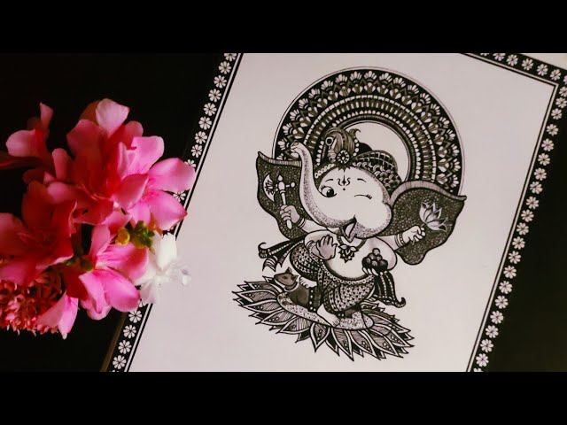 How to Draw Lord Ganesha (Hinduism) Step by Step | DrawingTutorials101.com
