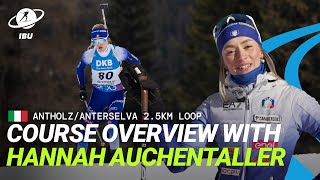 Inside the Olympic Biathlon Tracks | Antholz-Anterselva 2.5km Loop with Hannah Auchentaller