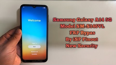 Samsung A14 5G FRP Bypass Samsung S146VL iSP Pinout FRP Bypass Android 15 New Security