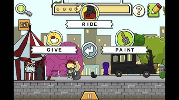Scribblenauts Remix Walkthrough - Level 5-1
