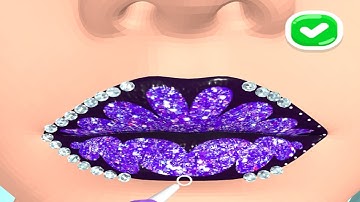 Lip Art 3D - Walkthrough Gameplay NOOB vs PRO vs HACKER Part 1 - all LEVELS  (iOS Android) #Shorts