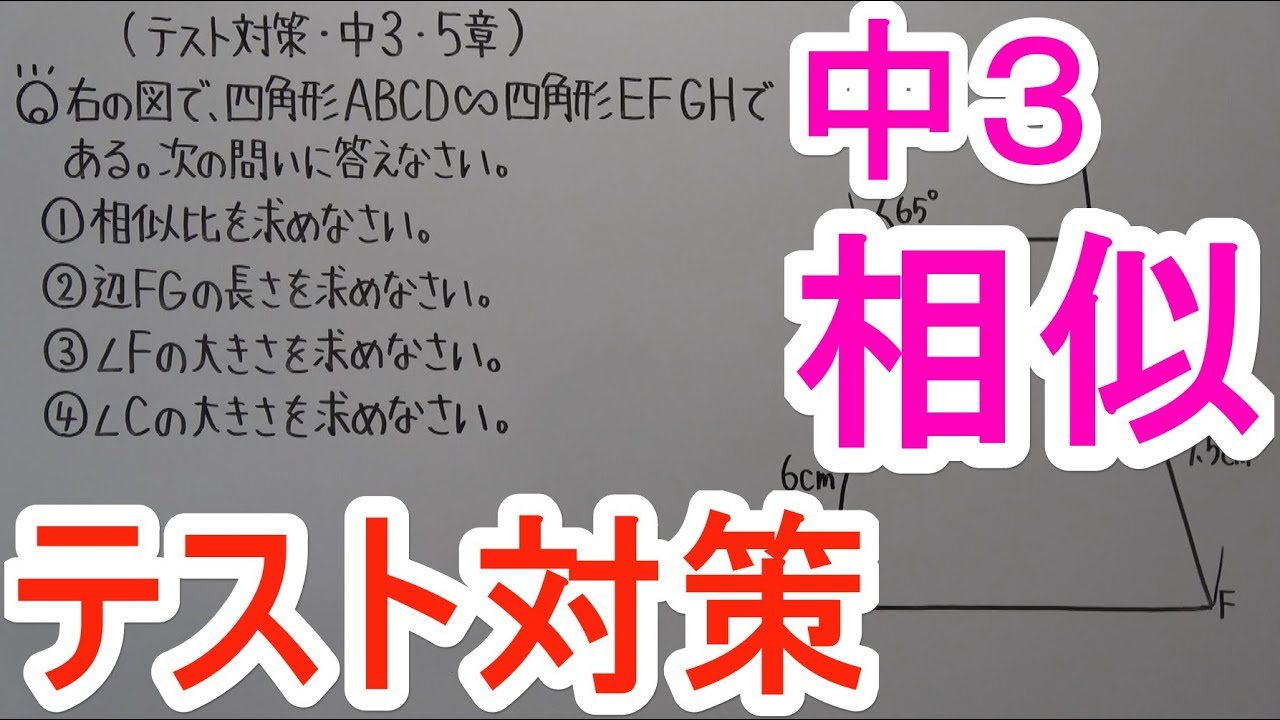 【テスト対策 中3】5章-1