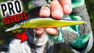 This is a RIDICULOUS Way to fish a JERKBAIT - but it Catches BIG Bass!!!