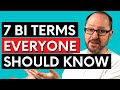 7 Essential Business Intelligence Terms π
