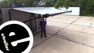 etrailer | Solera 12V XL Power RV Awning Review and Installation