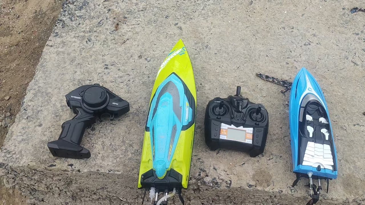 Rc boat testing video || 4D-S2 RC Speed Boat  || 2.4GHz Remote Control || RC boat activity.