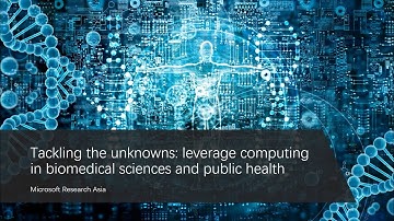 Tackling the unknowns: leverage computing in biomedical sciences and public health